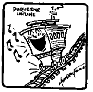 Cartoon of Incline Car