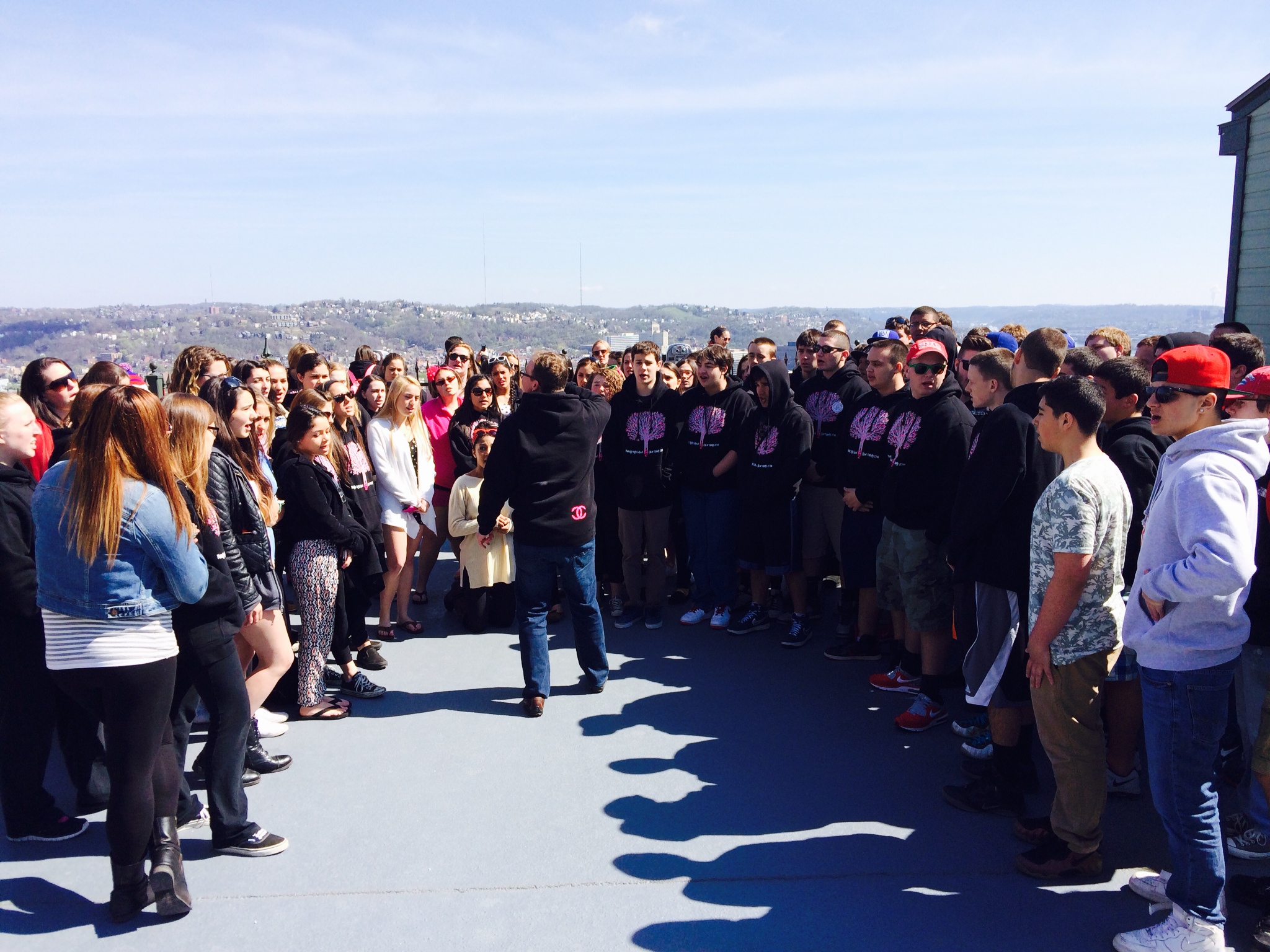 The Plainedge High School 
                        Choir from Long Island N.Y.